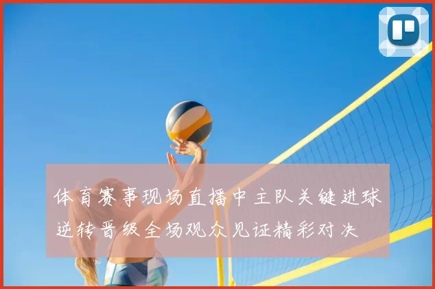 体育赛事现场直播中主队关键进球逆转晋级全场观众见证精彩对决